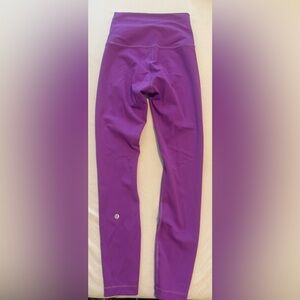 lululemon athletica Vibrant Purple Kids Leggings